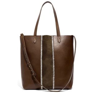 Madewell Suede Inset Edition Transport Tote